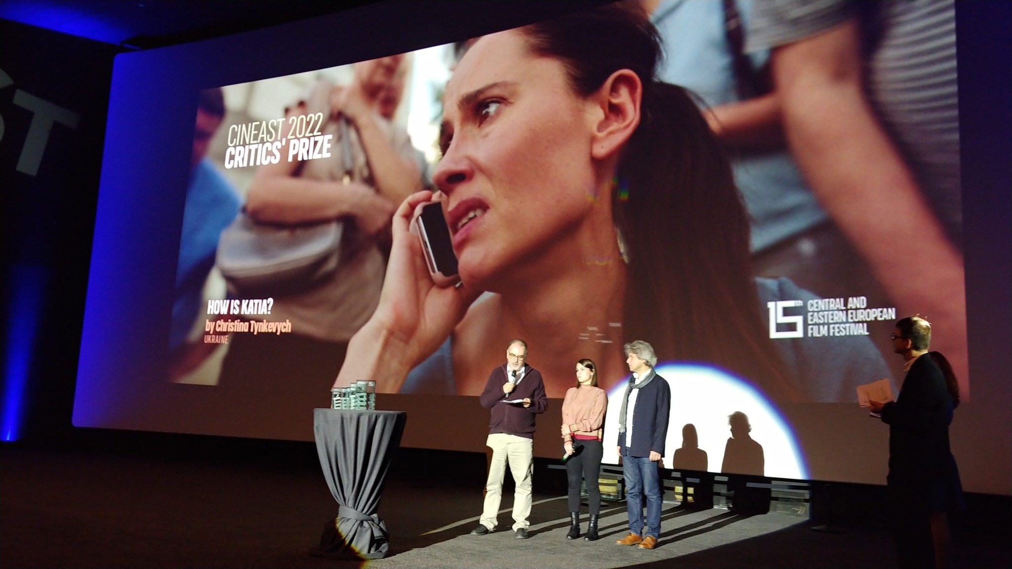 Фільм “Як там Катя?” отримав перемогу на кінофестивалі CinEast Festival у Люксембурзі