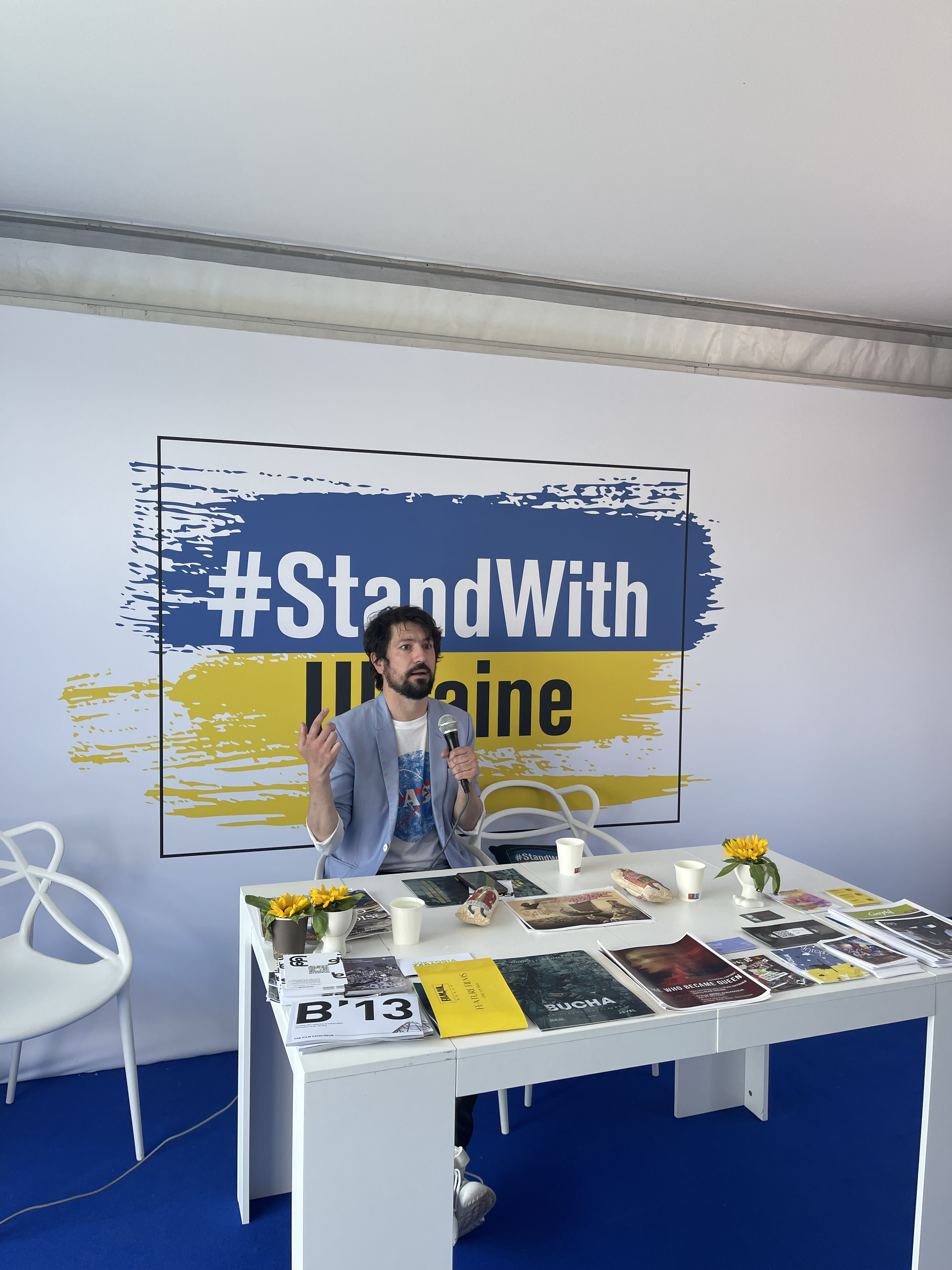 Український павільйон провів презентацію низки захопливих проєктів на Каннському кінофестивалі