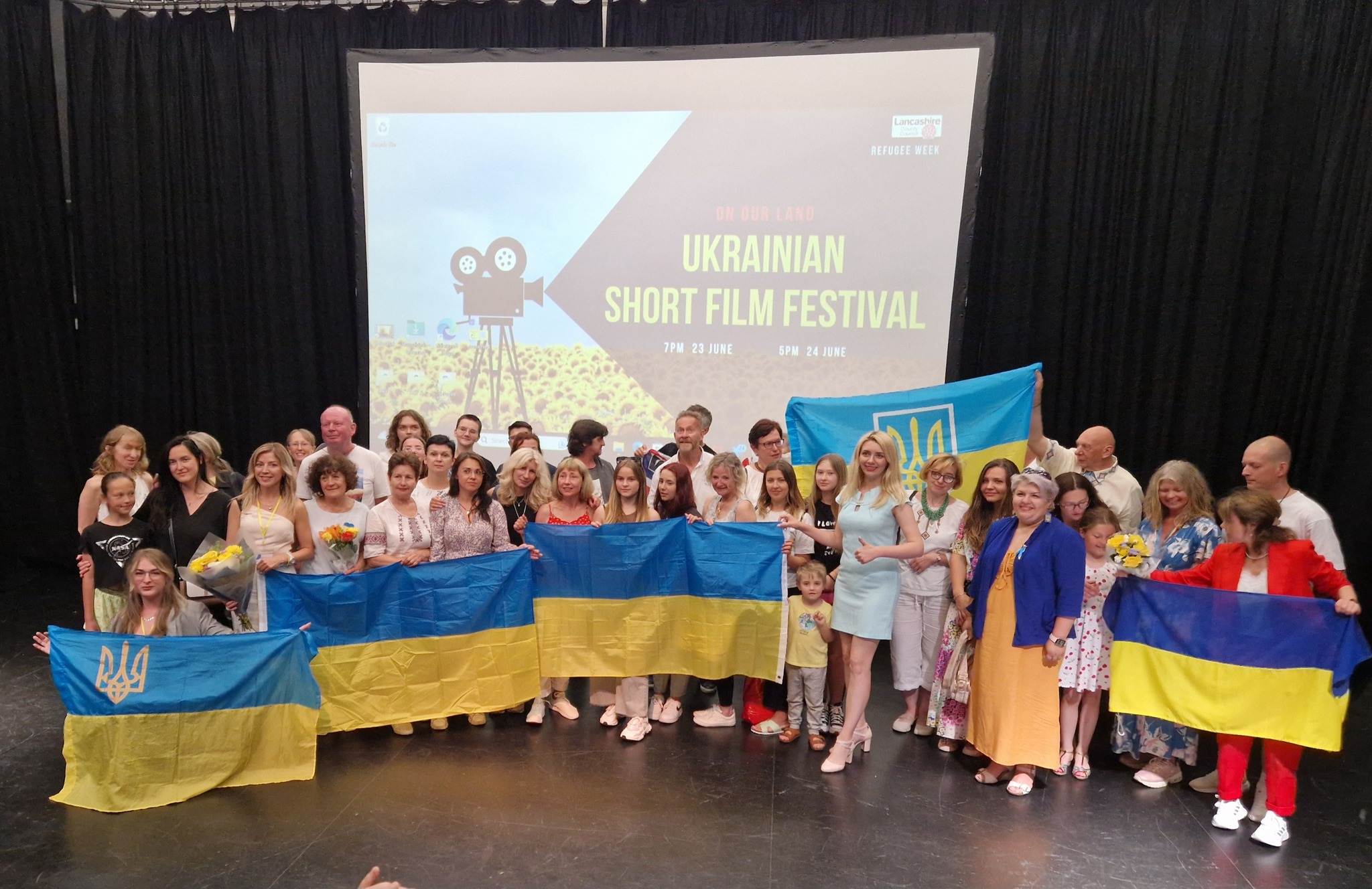 У Престоні пройшов показ анімаційної стрічки Андрія Щербака «Причинна»
