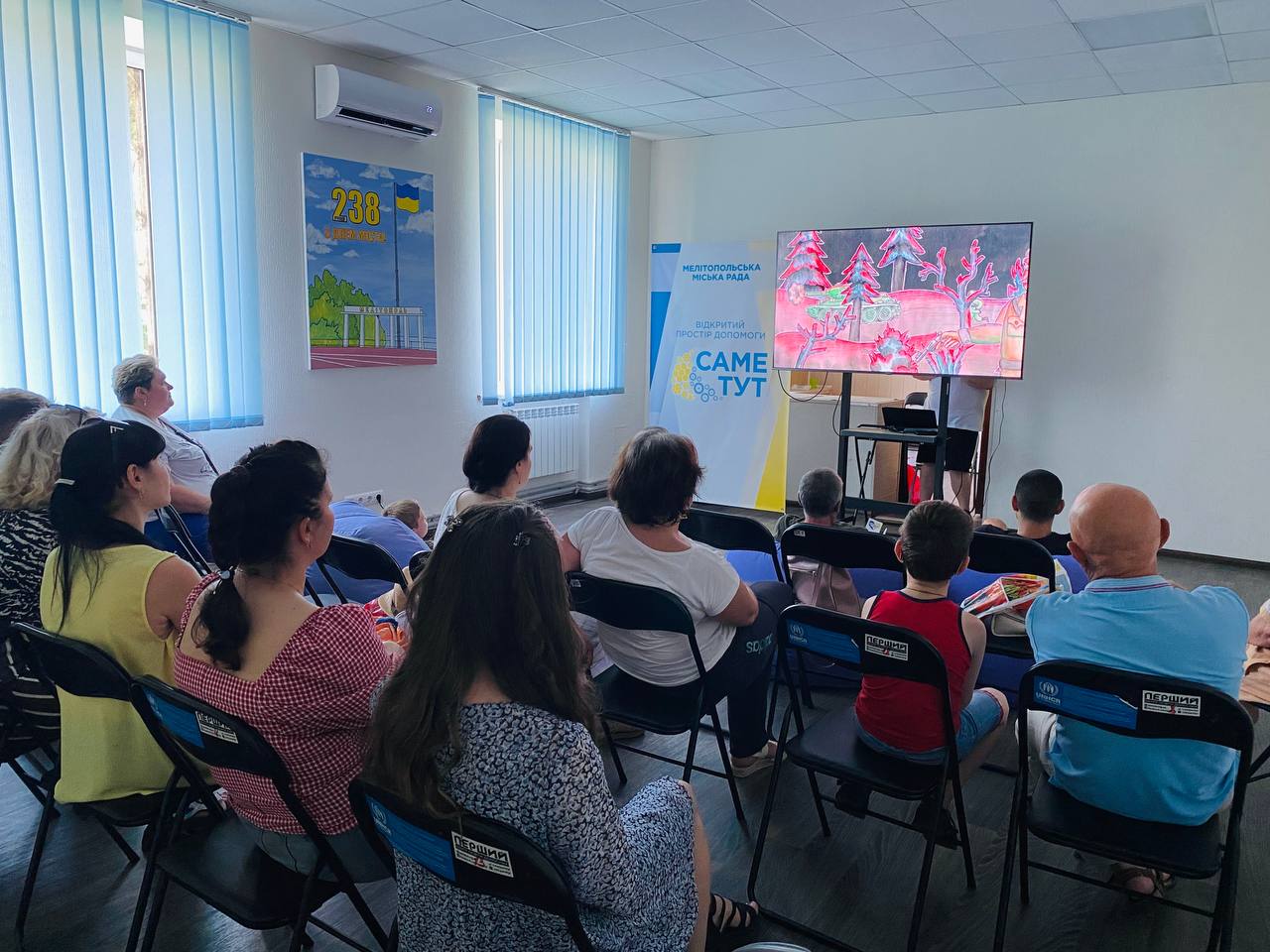 У хабах Запоріжжя відбулися покази стрічок «Черкаси» та «Снайпер. Білий ворон» в межах Туру «Кіно заради перемоги»