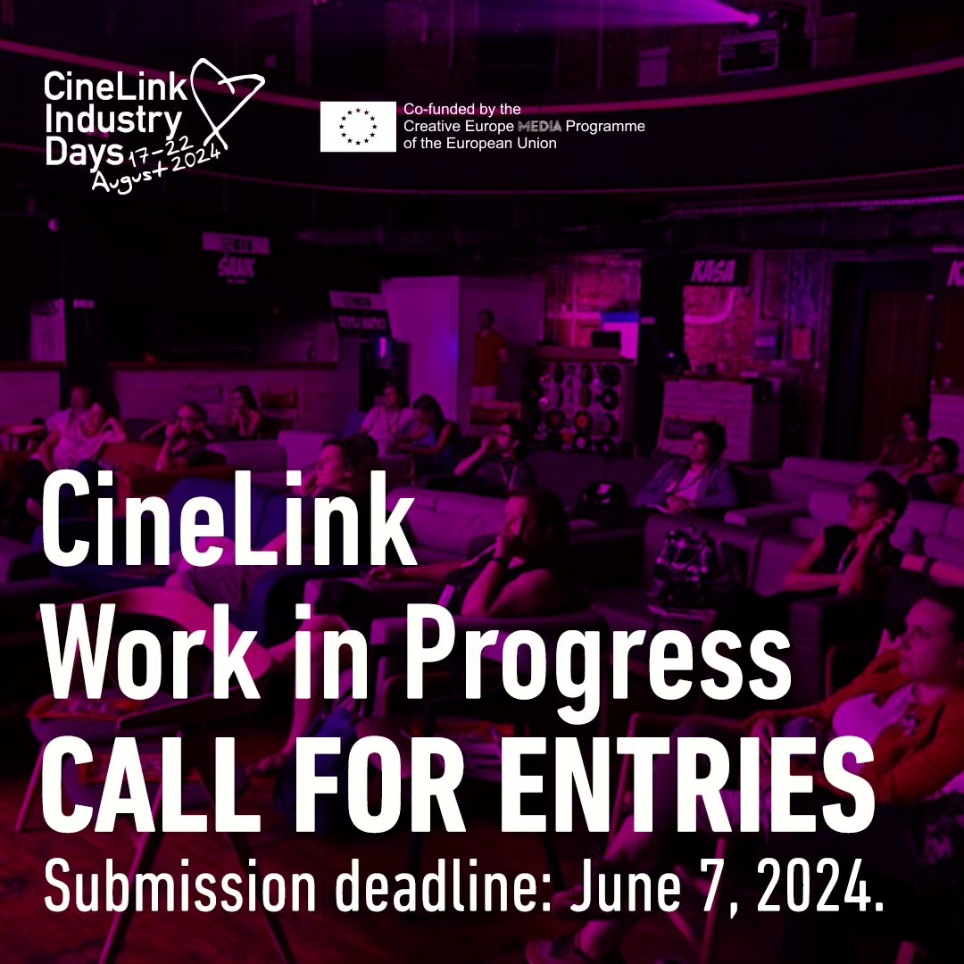 Триває прийом заявок на CineLink Work in Progress 2024