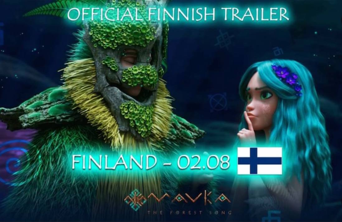 Анімаційний фільм «Мавка. Лісова пісня» розпочинає прокат у Фінляндії