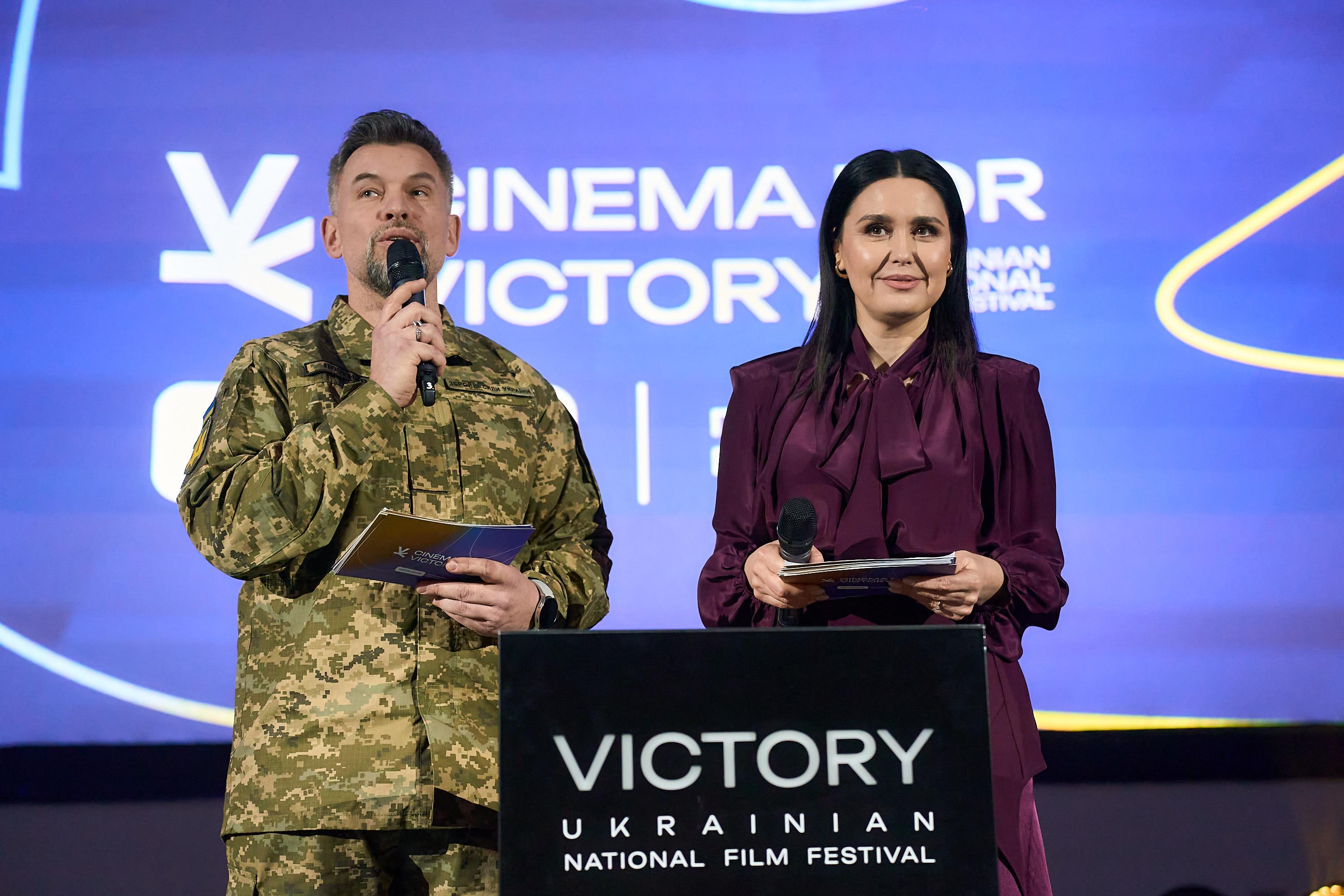 Історії, що змінюють світ. Кадри, які фіксують правду: відбулося офіційне відкриття UKRAINIAN NATIONAL FILM FESTIVAL «CINEMA FOR VICTORY»