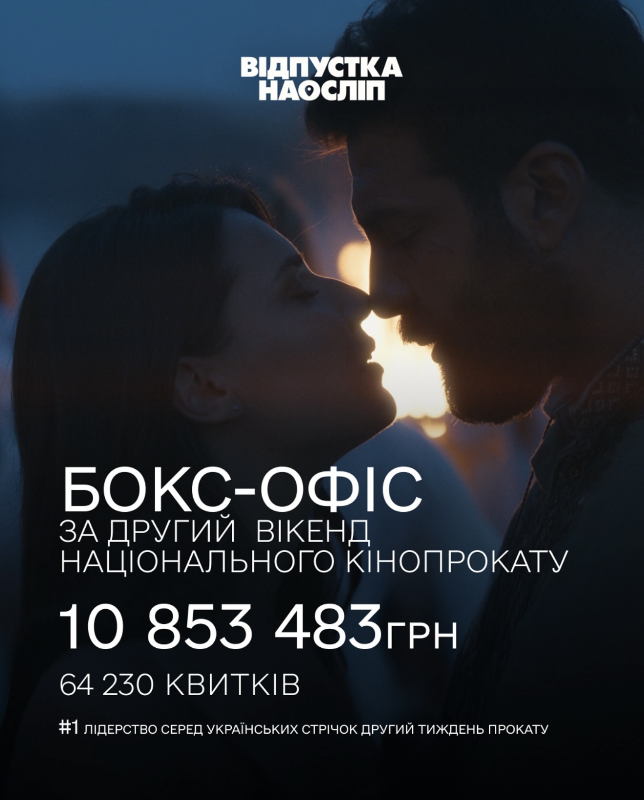Другий вікенд прокату «Відпустки наосліп»!