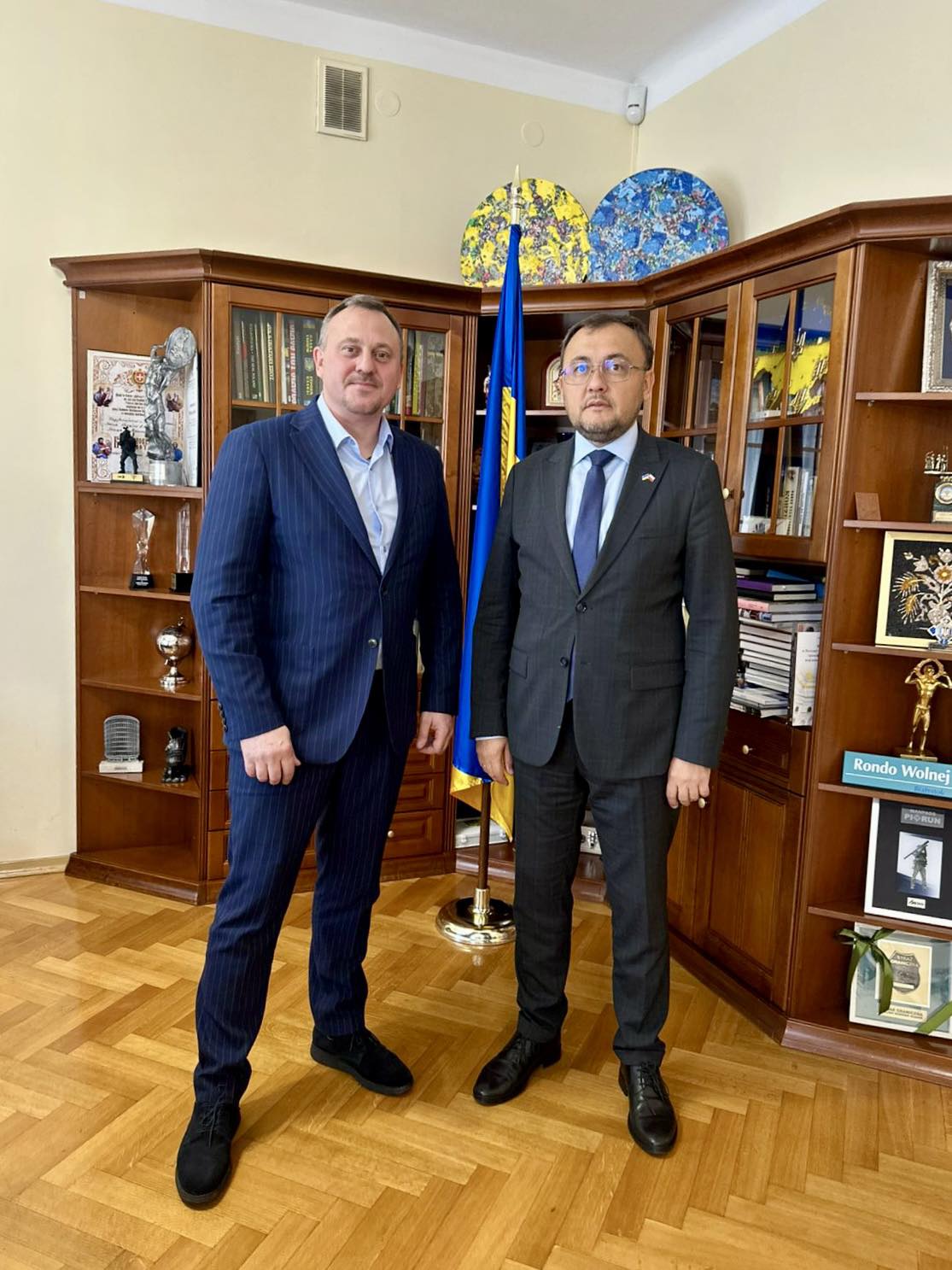 Посол України в Республіці Польща Василь Боднар провів зустріч з Головою Державного агентства України з питань кіно Андрієм Осіповим