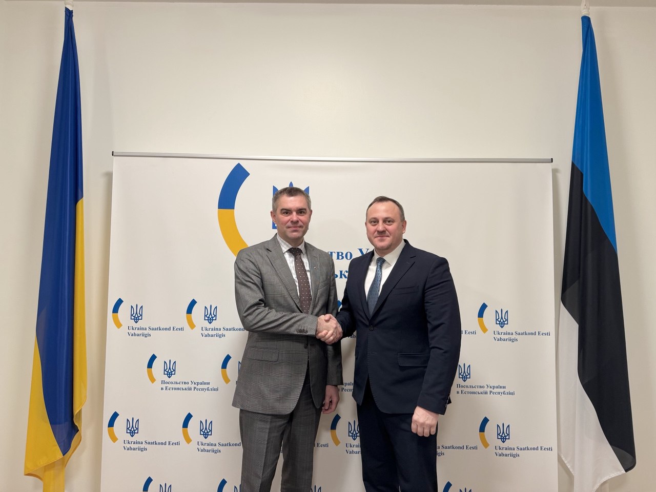 Зустріч голови Держкіно Андрія Осіпова з Надзвичайним і Повноважним Послом України в Естонській Республіці Володимиром Боєчком