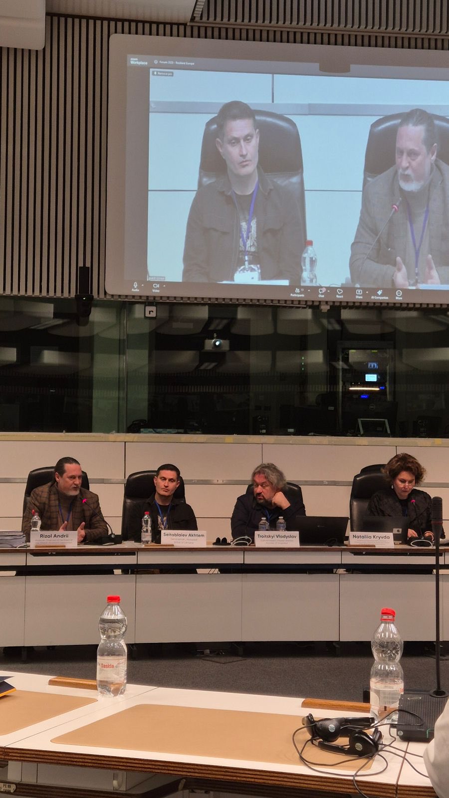 Проєкти Асоціації «Дивись українське!» представлено на форумі «Resilient Europe» у Європарламенті