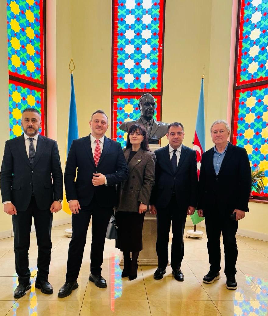 Зустріч Андрія Осіпова з Надзвичайним і Повноважним Послом Азербайджану в Україні Сеймуром Мардалієвим