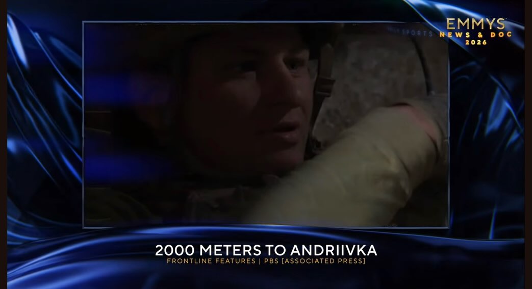 Український фільм «2000 метрів до Андріївки» здобув премію «Еммі»!