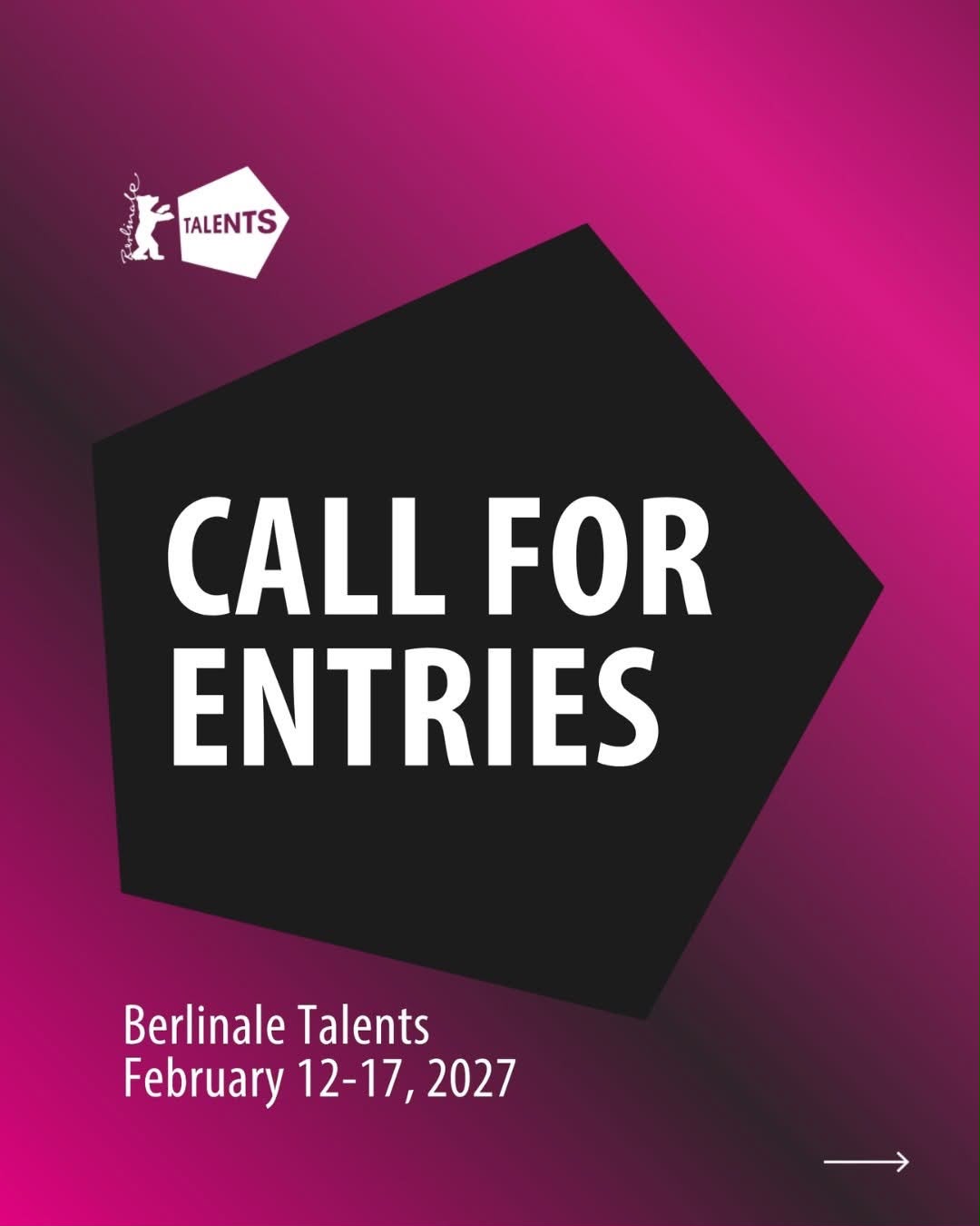 Berlinale Talents 2027: розпочато прийом заявок